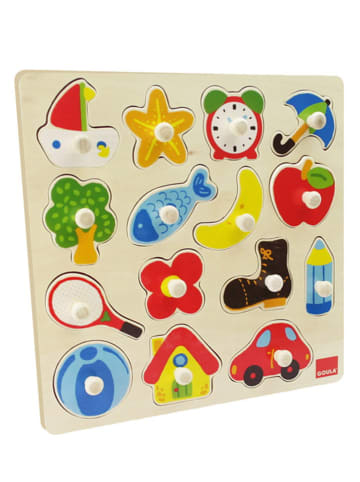 Jumbo 15tlg. Holzpuzzle in Bunt - ab 2 Jahren