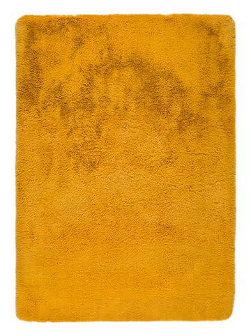 Atticgo Hochflor-Teppich "Alpaca" in Senf