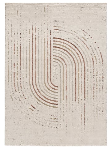 Moma Kurzflor-Teppich ''Candela'' in Beige/ Hellbraun