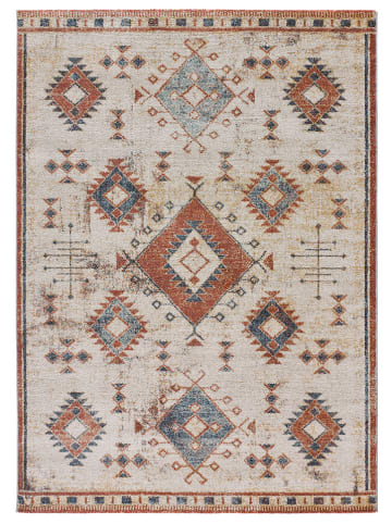 Moma Kurzflor-Teppich ''Parma'' in Orange/ Creme