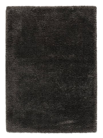 Atticgo Hoogpolig tapijt "Shaggy antracita" antraciet