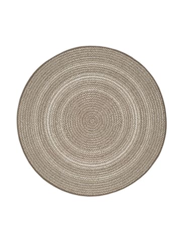 Moma Outdoor-Teppich in Dunkelnbeige