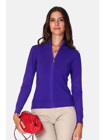 ASSUILI Cardigan in Lila