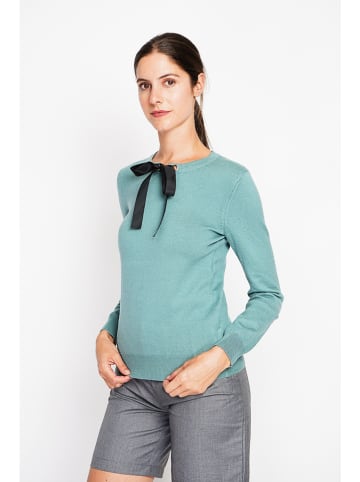 ASSUILI Trui turquoise