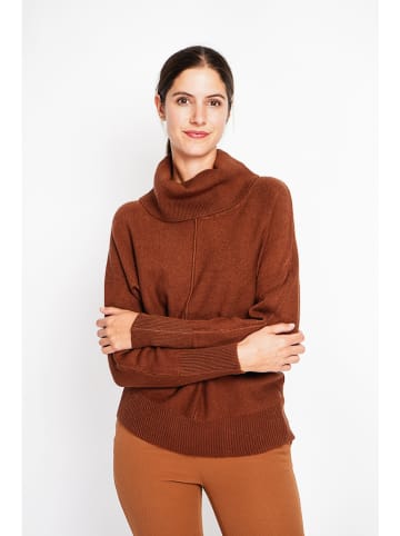 ASSUILI Pullover in Hellbraun