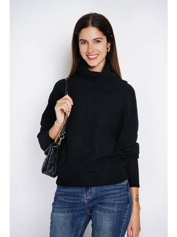 ASSUILI Pullover in Schwarz