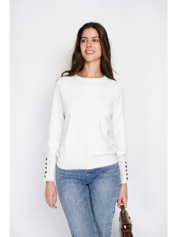 ASSUILI Pullover in Weiß