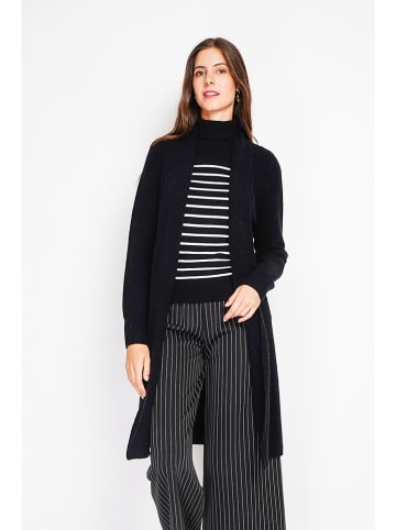 ASSUILI Cardigan in Schwarz