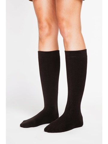 ASSUILI Podkolanówki w kolorze czarnym