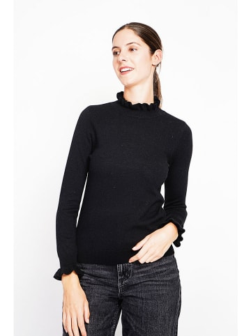 ASSUILI Pullover in Schwarz