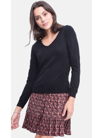 ASSUILI Pullover in Schwarz