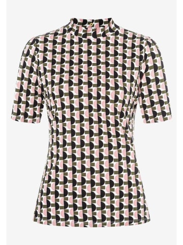 More & More Shirt in Khaki/ Rosa