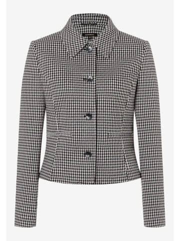 More & More Übergangsjacke in Schwarz/ Weiß