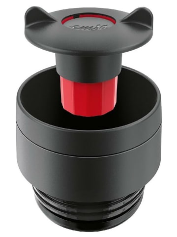 Emsa Ersatzverschluss in Schwarz/ Rot