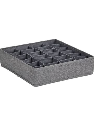 STORE IT Organizer w kolorze antracytowym na bieliznę - 30 x 8 x 30 cm