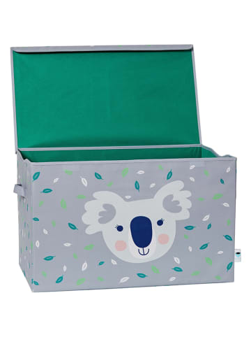STORE IT Skrzynka "Koala" w kolorze szarym na zabawki - 62 x 39 x 37,5 cm