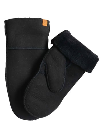 Kaiser Naturfellprodukte Wanten met lamsvacht zwart