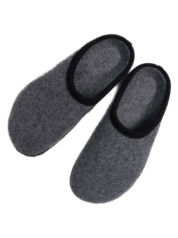 Kaiser Naturfellprodukte Pantoffels grijs