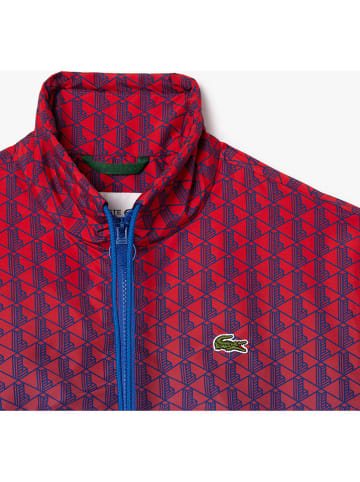 Lacoste Trainingsjas rood/blauw