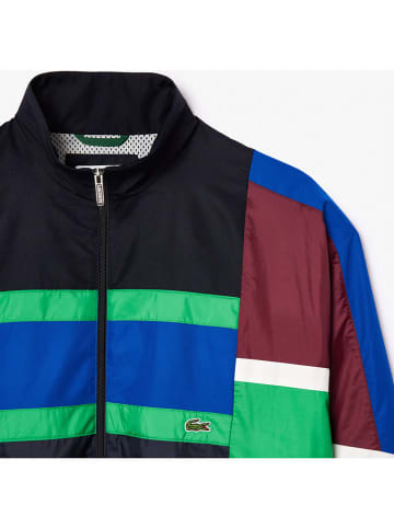 Lacoste Kurtka sportowa w kolorze bordowo-czarno-zielonym