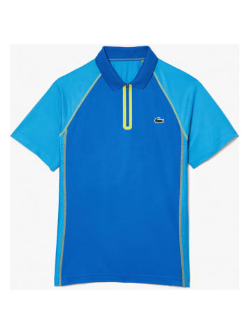 Lacoste Trainingsshirt blauw/lichtblauw