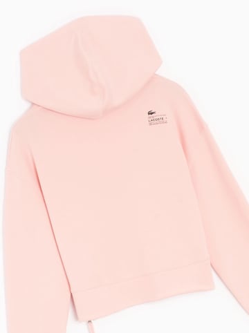 Lacoste Hoodie lichtroze