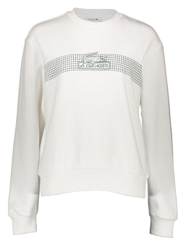 Lacoste Sweatshirt wit