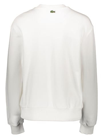 Lacoste Sweatshirt wit