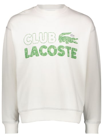 Lacoste Sweatshirt wit