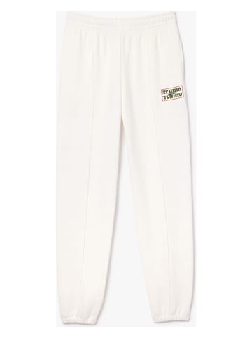 Lacoste Sweatbroek wit