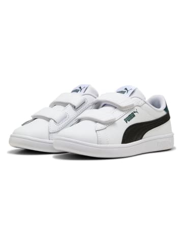 Puma Leren sneakers "Puma Smash 3.0 L" wit/zwart