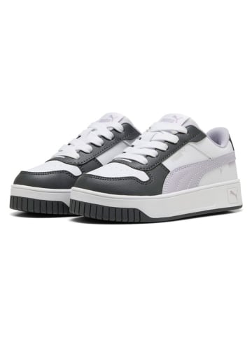 Puma Sneakers "Carina Street" in Weiß/ Schwarz/ Grau