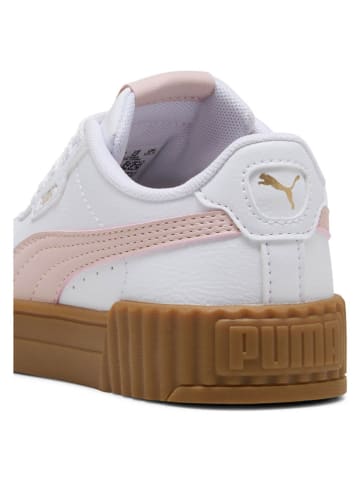 Puma Sneakers "Carina 3.0" in Weiß/ Rosa