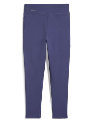 Puma Legginsy sportowe w kolorze niebieskim
