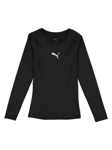 Puma Koszulka funkcyjna "Liga" w kolorze czarnym