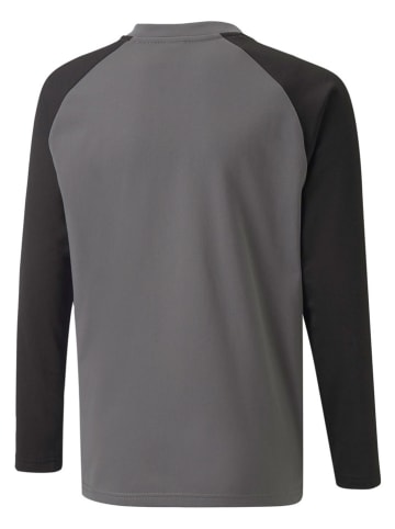Puma Trainingsshirt in Grau/ Schwarz