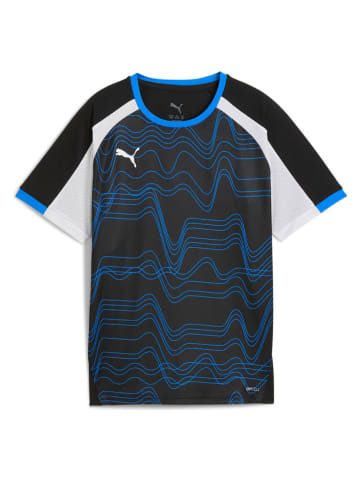Puma Trainingsshirt zwart/blauw