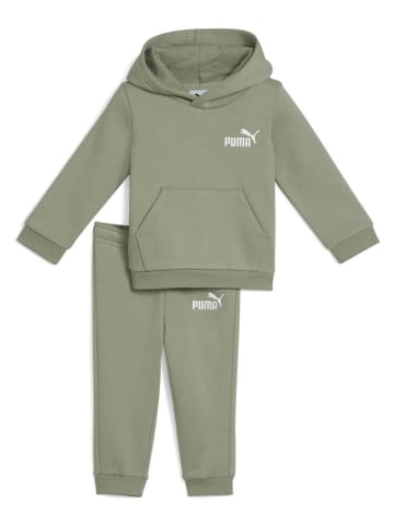 Puma Jogginganzug in Oliv