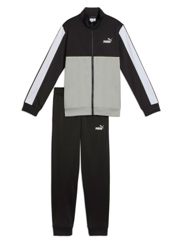 Puma Trainingspak zwart/grijs