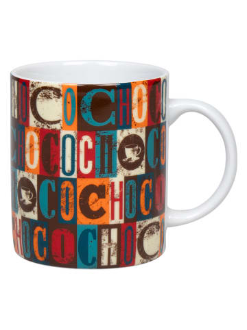 Könitz Tasse ''Choco Squares'' in Bunt - 300 ml