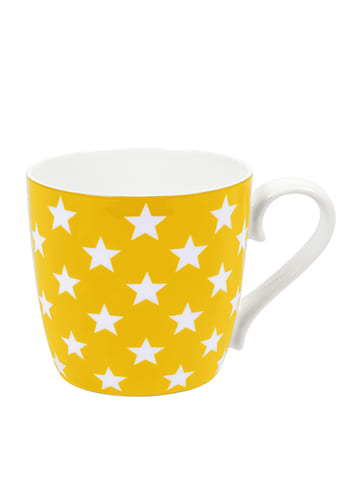 Könitz Kubek ''Stars'' w kolorze żółtym - 415 ml