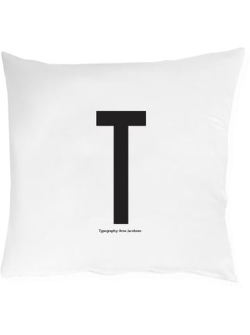 Design Letters Poszewka w kolorze białym na poduszkę - 80 x 80 cm