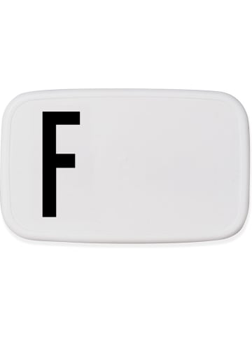 Design Letters Pojemnik w kolorze biało-czarnym na lunch - 700 ml