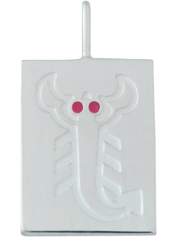 Design Letters Srebrna zawieszka "Scorpio" - wys. 2 cm