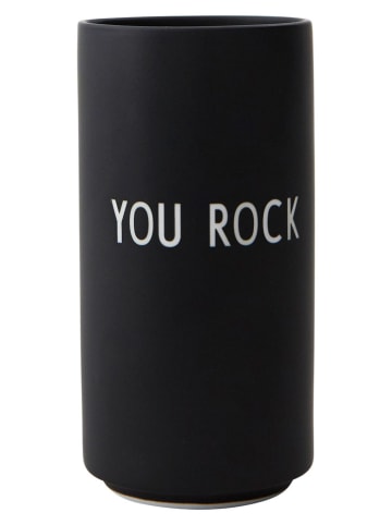 Design Letters Vaas "You Rock" zwart - (H)11 x Ø 5,5 cm