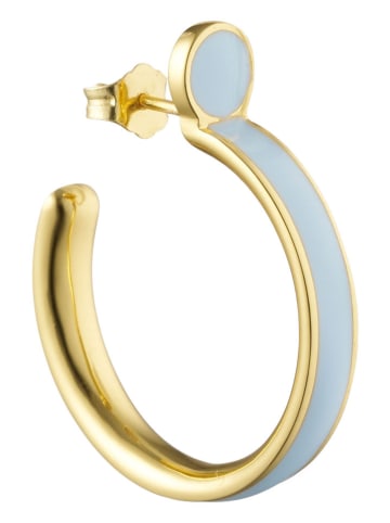 Design Letters Vergulde creolen "Rainbow"