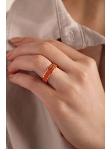 Design Letters Vergulde ring "Mom"