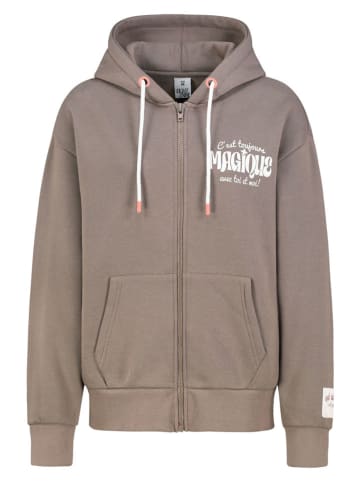 Eight2Nine Bluza w kolorze szarobrązowym