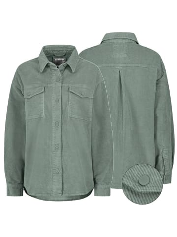Eight2Nine Cord-Hemdjacke in Mint