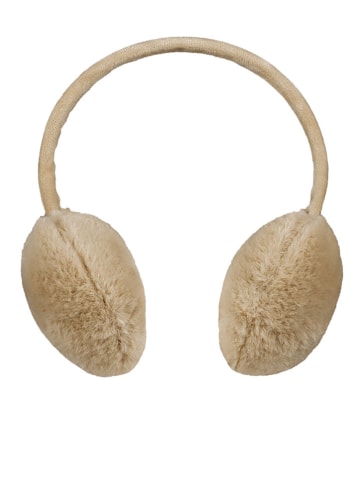 Eight2Nine Pluszowe nauszniki w kolorze beżowym